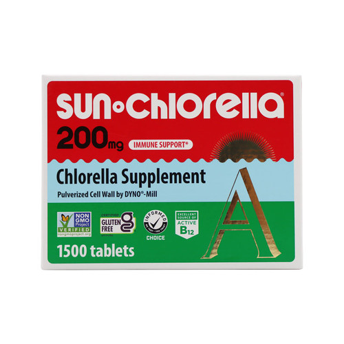 Sun Chlorella 200mg, 1500 Tablets