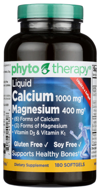 Liquid Calcium with Magnesium 180 softgels