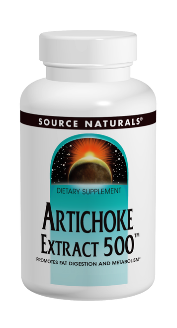 Source Naturals Artichoke Extract 500 500 mg Tablets bottle