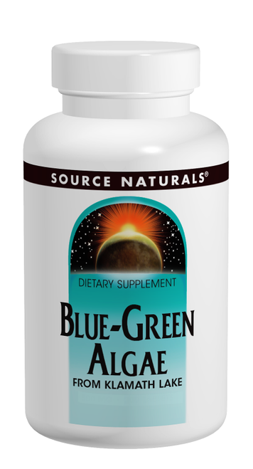 Source Naturals Blue-Green Algae, Freeze Dried 500 mg Tablets bottle
