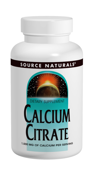 Source Naturals Calcium Citrate 333 mg Tablets bottle