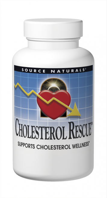 Source Naturals Cholesterol Rescue 604 mg Tablets bottle