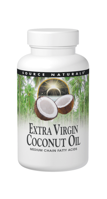 Source Naturals Coconut Oil, Extra Virgin 1000 mg Softgels bottle
