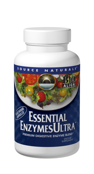 Source Naturals Essential EnzymesUltra Vegetarian Capsules bottle