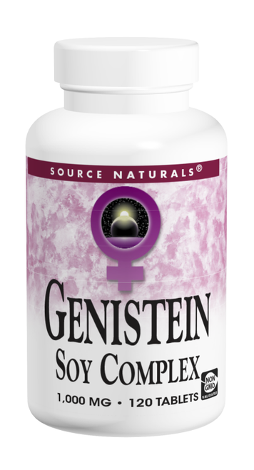 Source Naturals Eternal Woman Genistein Soy Complex 1000 mg Tablets bottle
