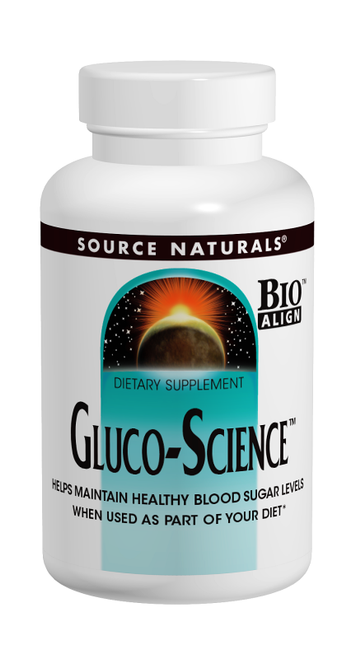 Source Naturals Gluco-Science Tablets bottle