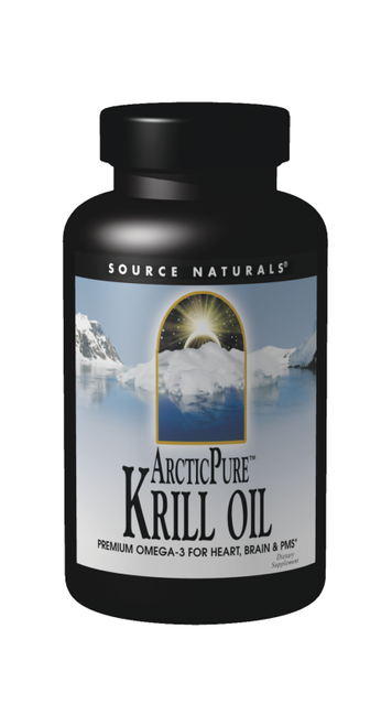Source Naturals Krill Oil 500 mg Softgels bottle