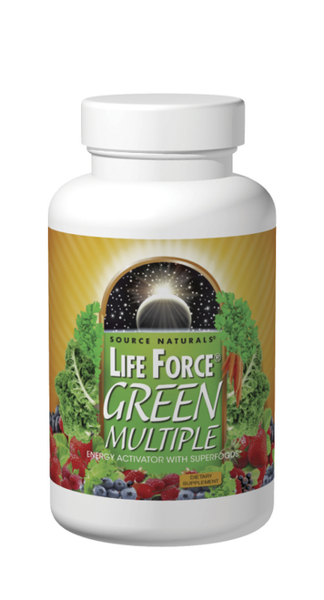 Source Naturals Life Force Green Multiple Tablets bottle