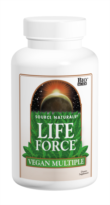 Source Naturals Life Force Vegan Multiple Tablets bottle