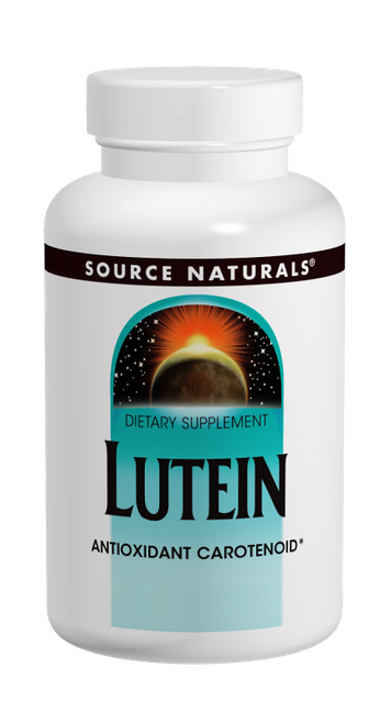 Source Naturals Lutein 20 mg Capsules bottle