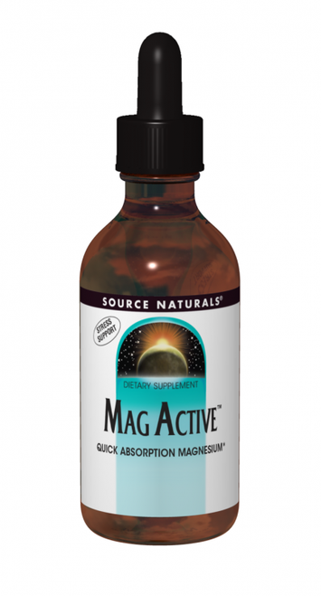 Source Naturals Mag Active Liquid bottle