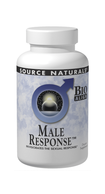 Source Naturals Male Response Bio-Aligned Tablets bottle