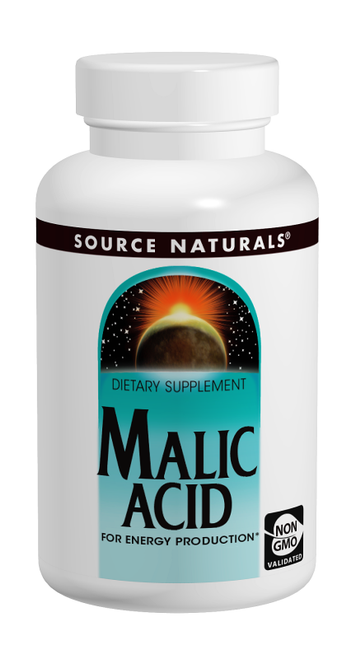 Source Naturals Malic Acid 833 mg Tablets bottle