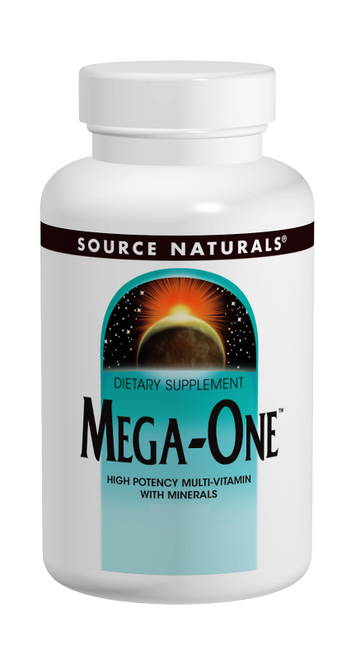 Source Naturals Mega-One Tablets bottle