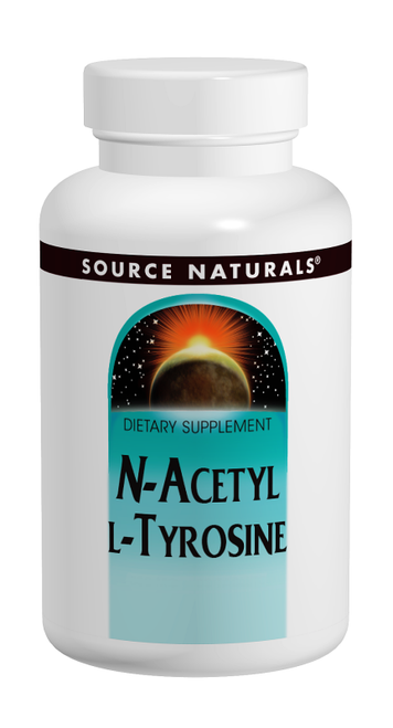 Source Naturals N-Acetyl L-Tyrosine 300 mg Tablets bottle