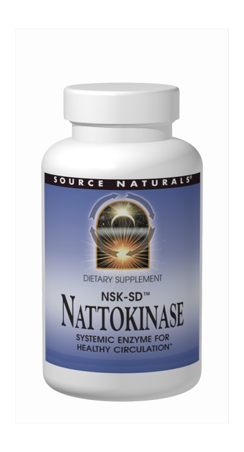 Source Naturals Nattokinase (NSK-SD) 50 mg Softgels bottle