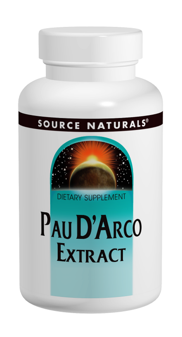 Source Naturals Pau D'Arco Extract 500 mg Tablets bottle