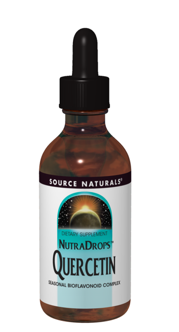 Source Naturals Quercetin Nutra Drops Liquid bottle