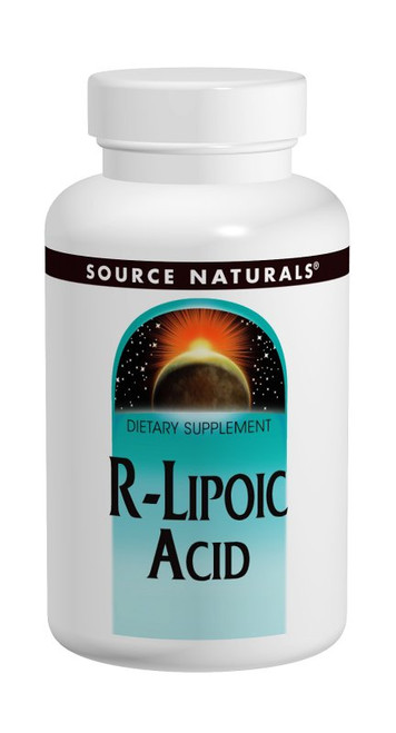 Source Naturals R-Lipoic Acid 100 mg Tablets bottle