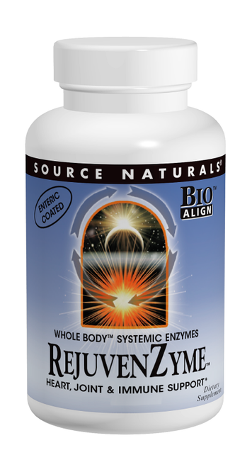 Source Naturals RejuvenZyme 486 mg Capsules bottle