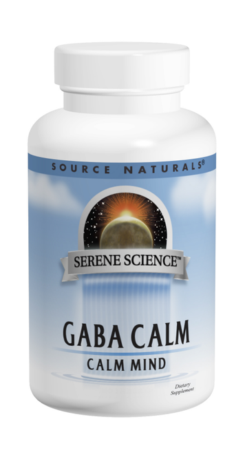Source Naturals Serene Science GABA Calm Peppermint Lozenges bottle