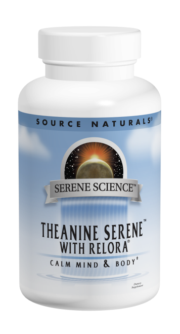 Source Naturals Serene Science Theanine Serene with Relora Tablets bottle