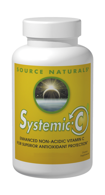 Source Naturals Systemic C 500 mg Tablets bottle