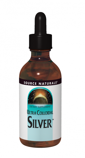 Source Naturals Ultra Colloidal Silver 10 ppm Liquid bottle