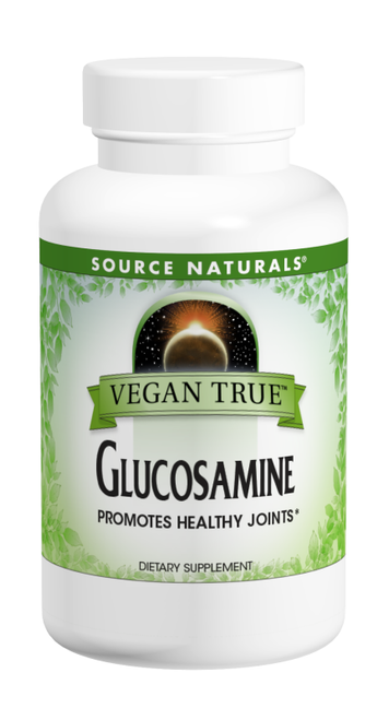 Source Naturals Vegan True Glucosamine 750 mg Tablets bottle