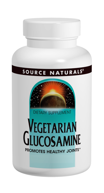 Source Naturals Vegetarian Glucosamine 750 mg Tablets bottle