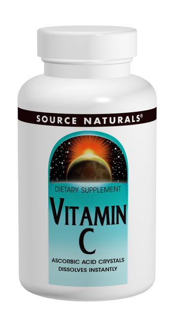 Source Naturals Vitamin C - Ascorbic Acid Crystals bottle