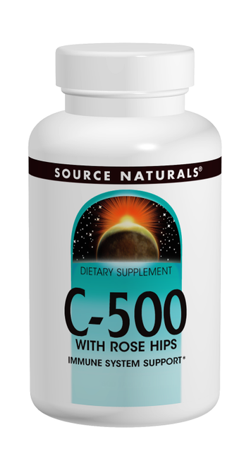 Source Naturals Vitamin C-500 500 mg Tablets bottle