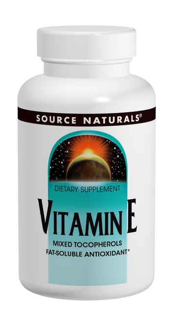 Source Naturals Vitamin E 400 IU Tablets d-alpha Tocopherol bottle