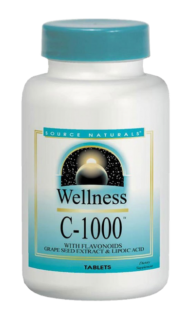 Source Naturals Wellness C-1000 Tablets bottle