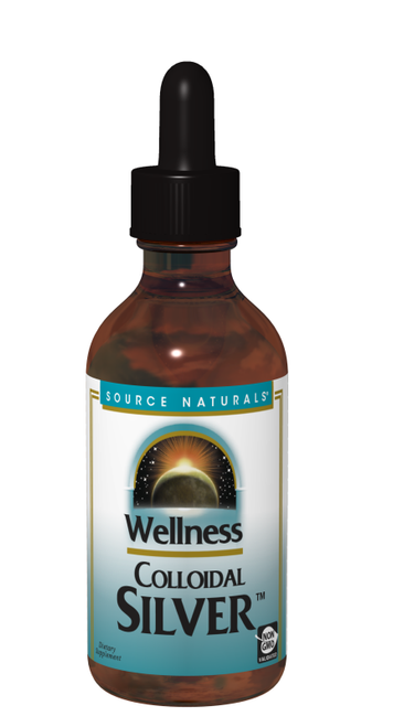 Source Naturals Wellness Colloidal Silver 30 ppm Liquid bottle