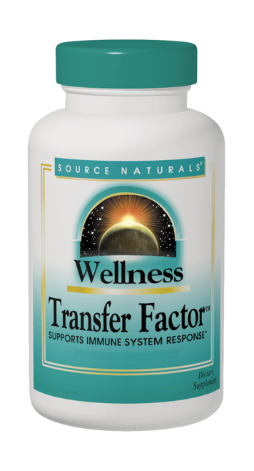 Source Naturals Wellness Transfer Factor 125 mg Vegetarian Capsules bottle