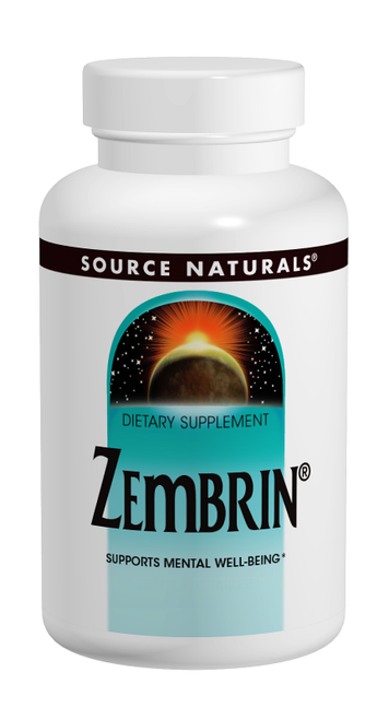 Source Naturals Zembrin 25 mg Tablets bottle
