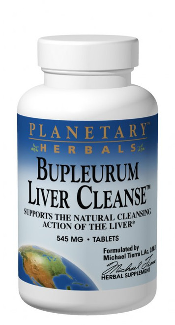 Planetary Herbals Bupleurum Liver Cleanse 545 mg Tablets bottle