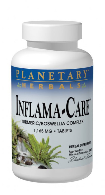 Planetary Herbals Inflama-Care 1165 mg Tablets bottle