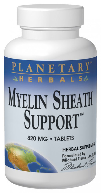 Planetary Herbals Myelin Sheath Support 820 mg Tablets bottle