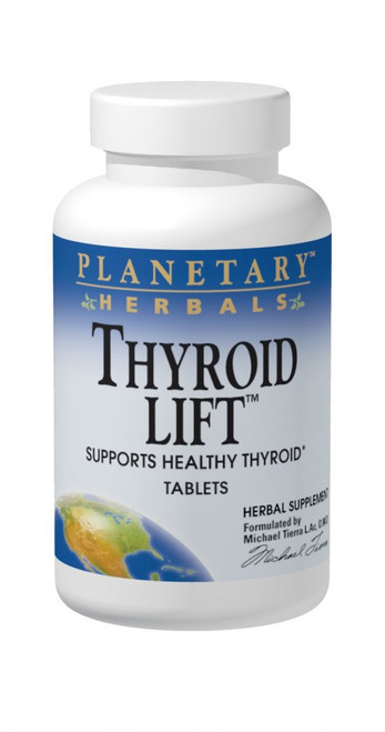 Planetary Herbals Thyroid Lift Tablets bottle