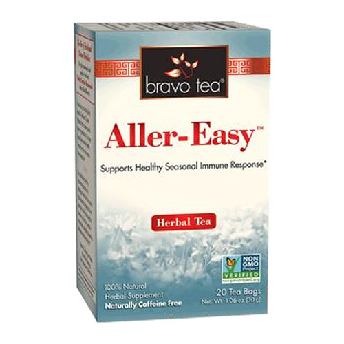 Bravo Tea Aller-Easy Herbal Tea box, 20 tea bags