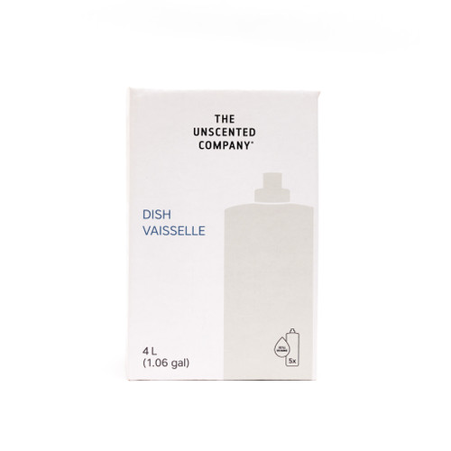 The Unscented Company Dish Soap, Unscented - Refill, 4 L (1.06 gal)