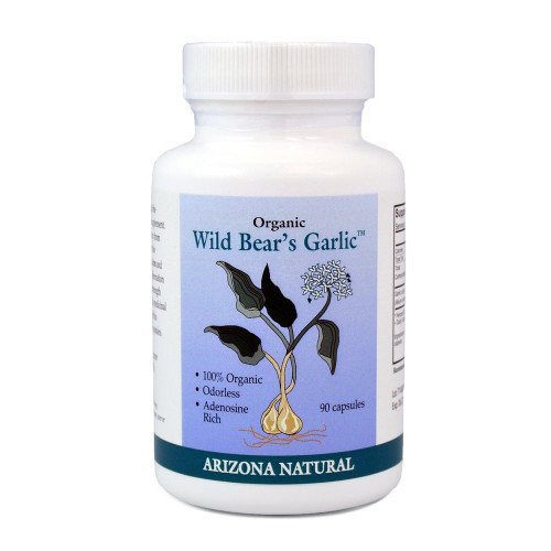 Arizona Natural Organic Wild Bear's Garlic (Ramsons), 90 Capsules