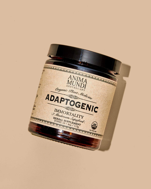 Anima Mundi Adaptogenic Powder, 7 Medicinal Mushrooms + Cacao, 4 oz
