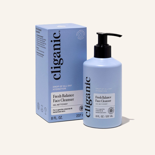 Cliganic Fresh Balance Gel Face Cleanser, 8 fl oz