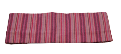 di Prima Maple Lycra Stretch Fabric Headband, Pink Stripe