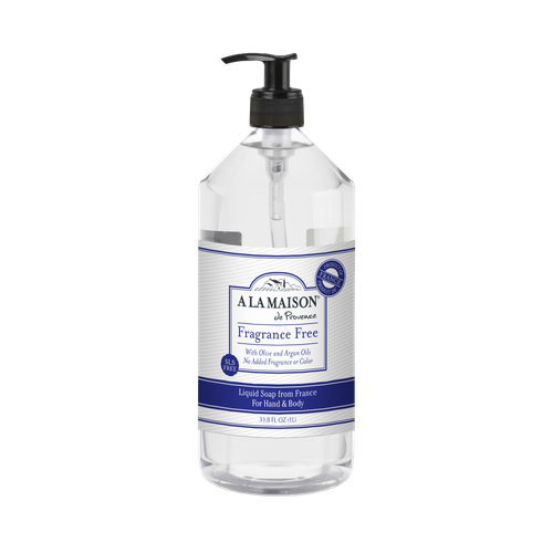 A La Maison Liquid Hand Soap Refill, Fragrance Free, 33.8 fl oz (1 L)