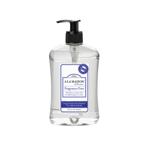 A La Maison Liquid Hand Soap, Fragrance Free, 16.9 fl oz
