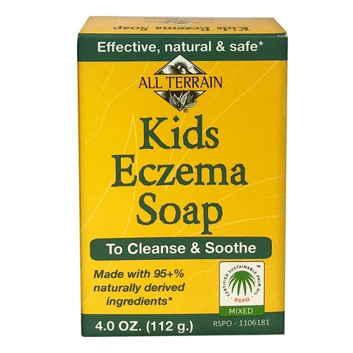 All Terrain Kids Eczema Bar Soap, 4 oz